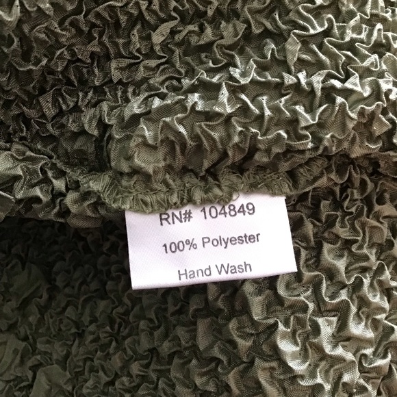 Lou Nardi Crinkled Blouse One Size Fits Most OFFERS WELCOME! - Picture 8 of 8